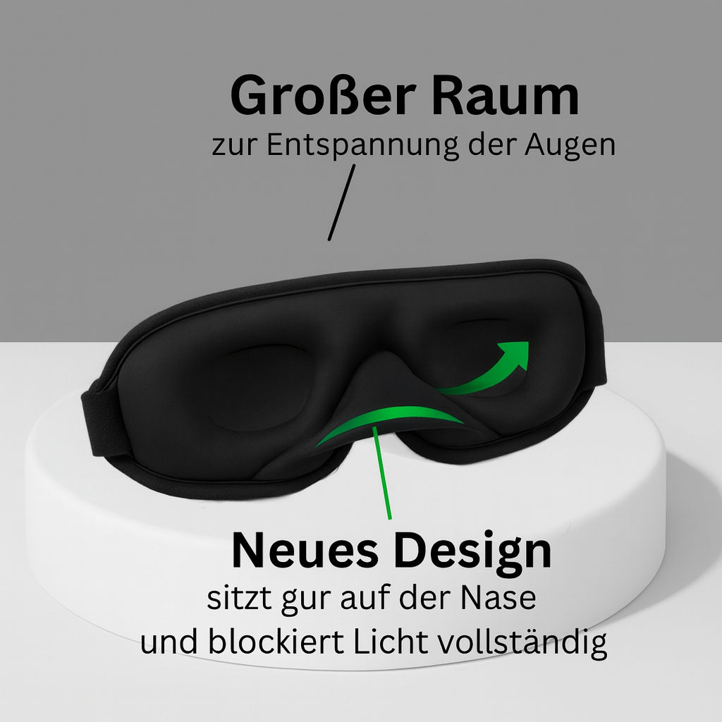 3D ergonomisches Schlafmaske